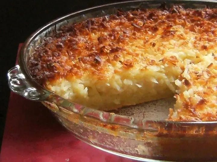 Titelbild für Coconut Custard Pie