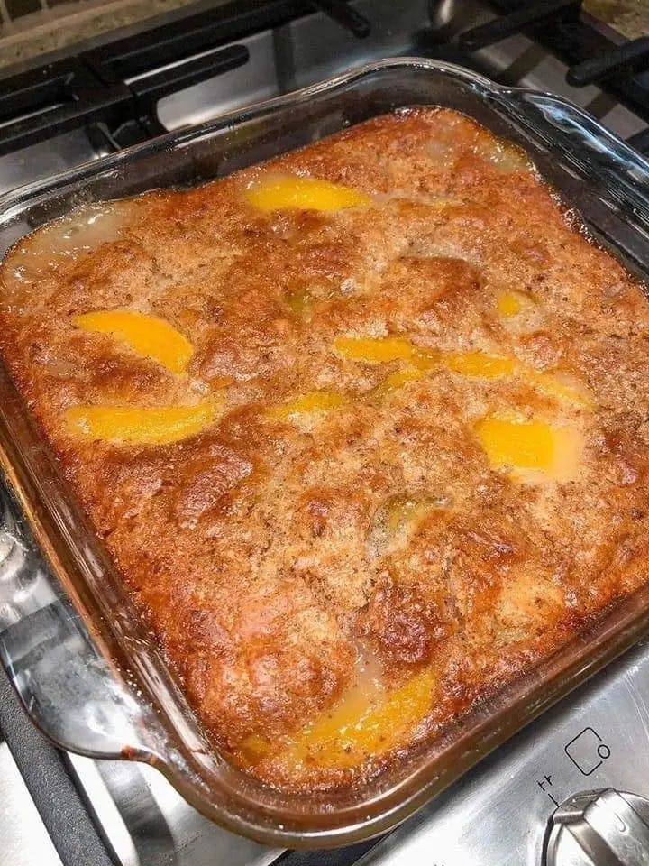 Titelbild für Old Oven Peach Cobbler