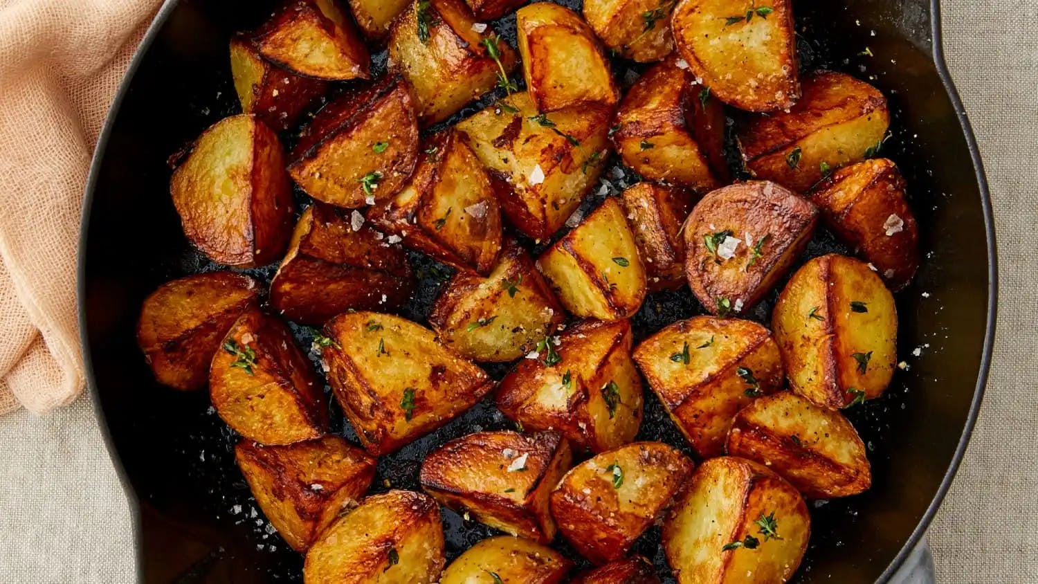 Titelbild für Oven Skillet Potatoes