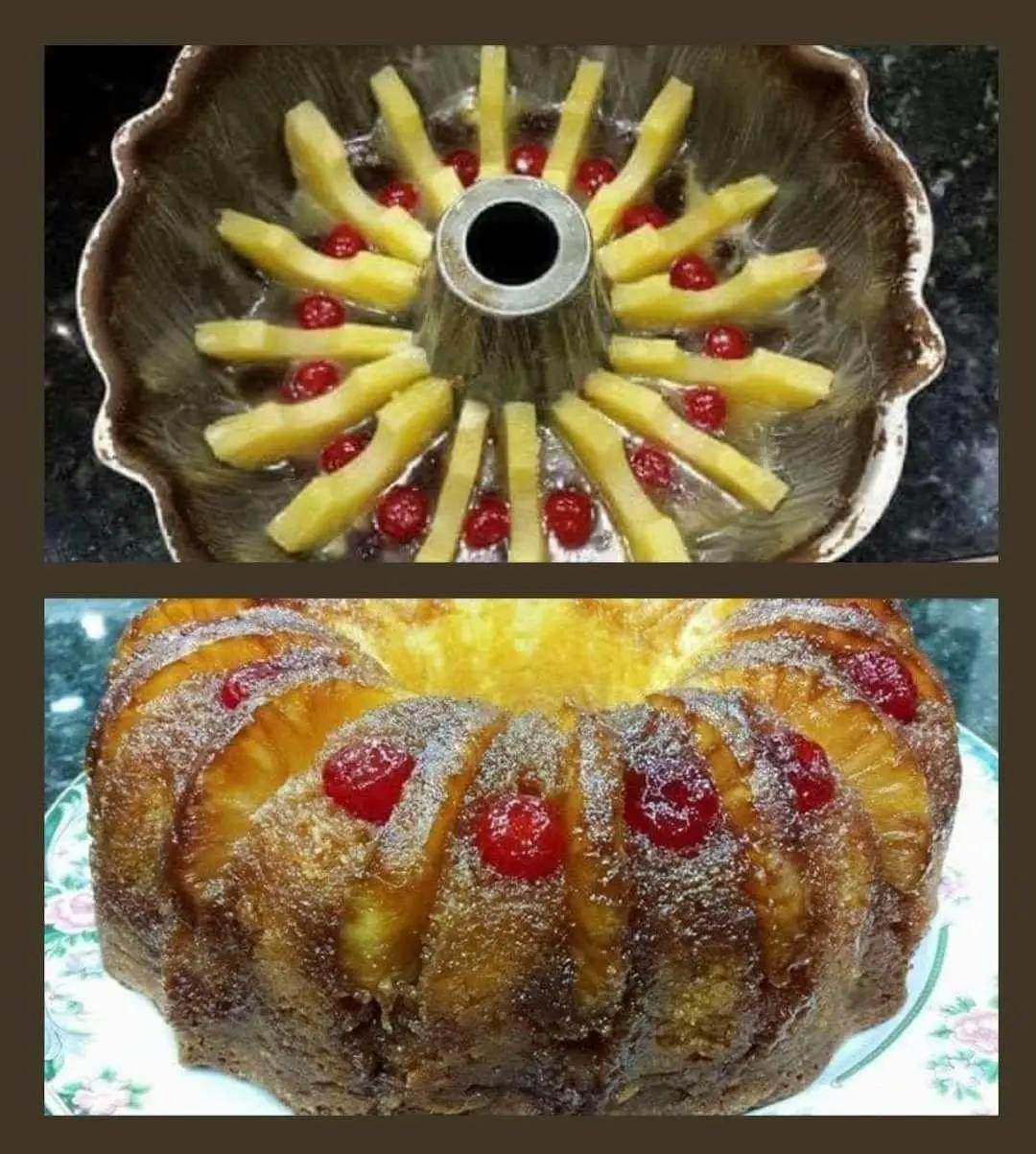 Titelbild für Pineapple Upside Down Bundt Cake