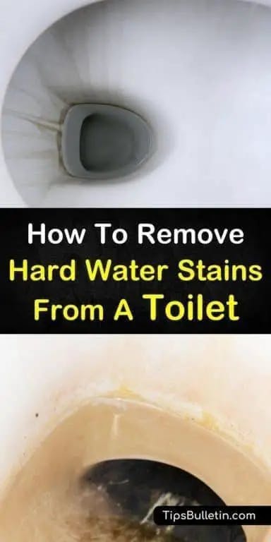 Titelbild für How to remove hard water stains from the toilet