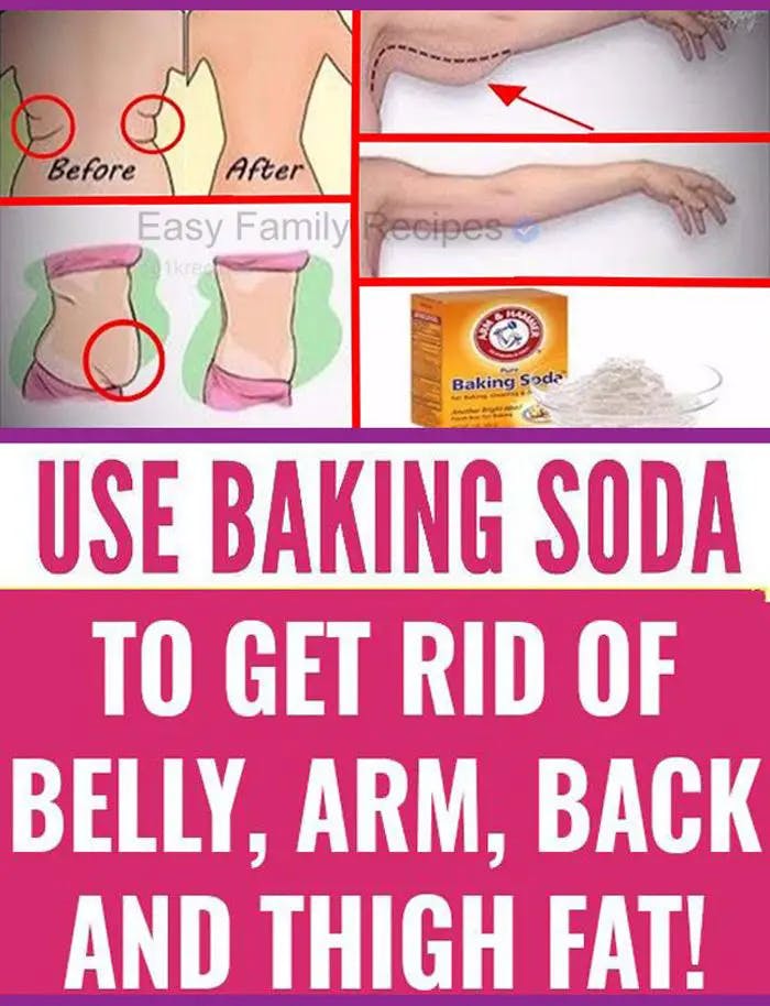 Titelbild für How to Use Baking Soda to Get Rid of Belly, Arm, Thigh and Back Fat