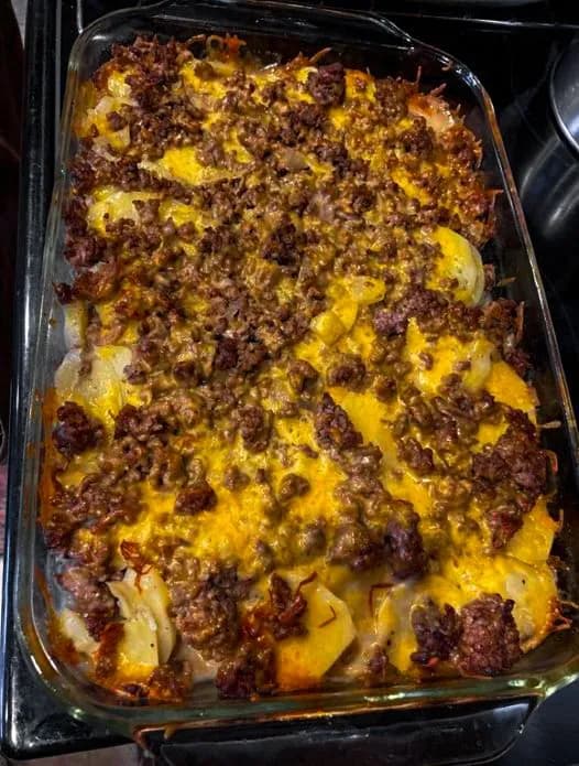 Titelbild für Meat And Potato Casserole