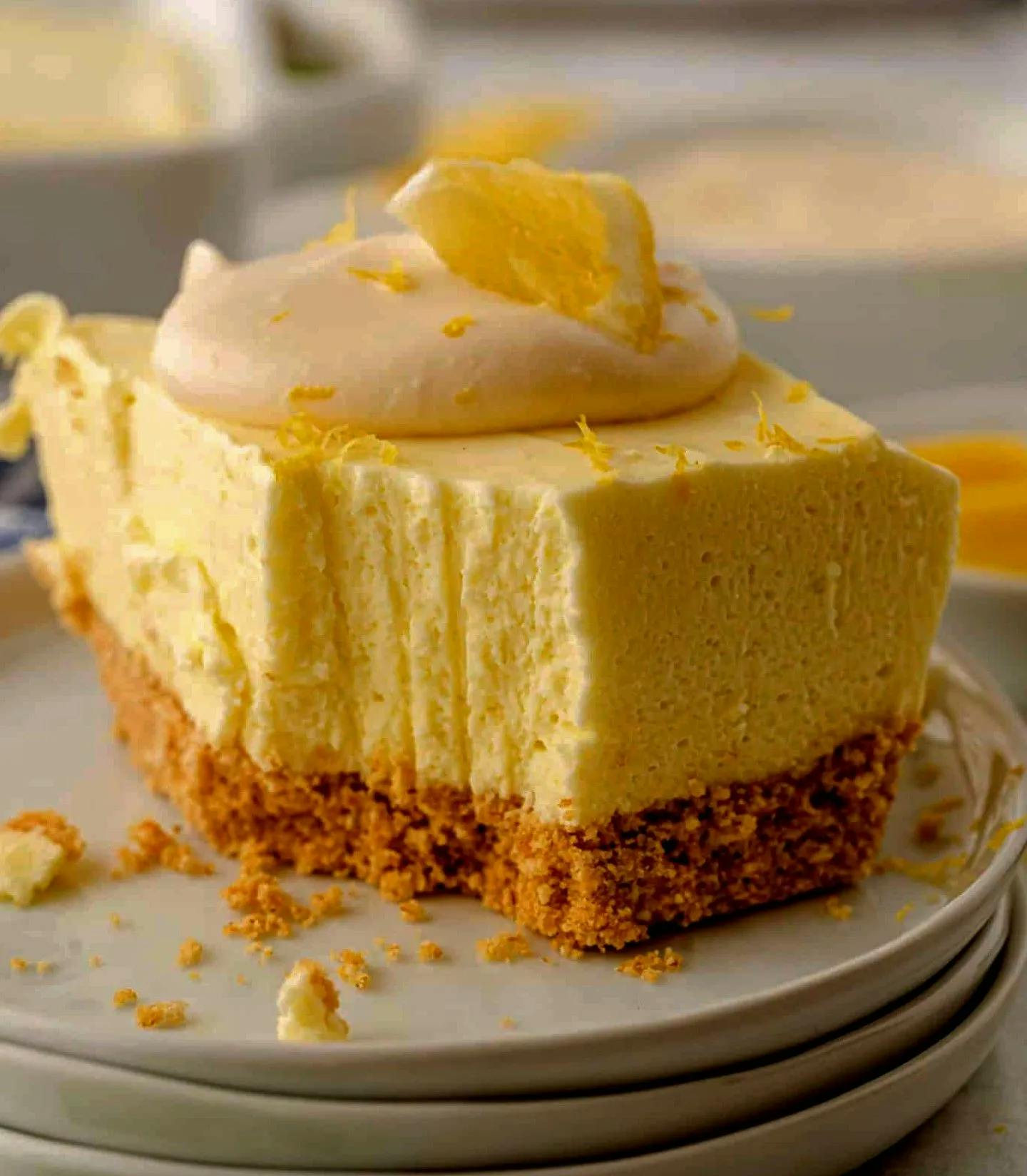 Titelbild für Lemon Cheesecake No Bake
