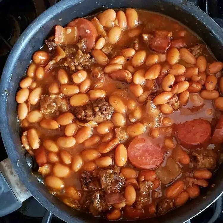 Titelbild für Instant Pot Cowboy Beans