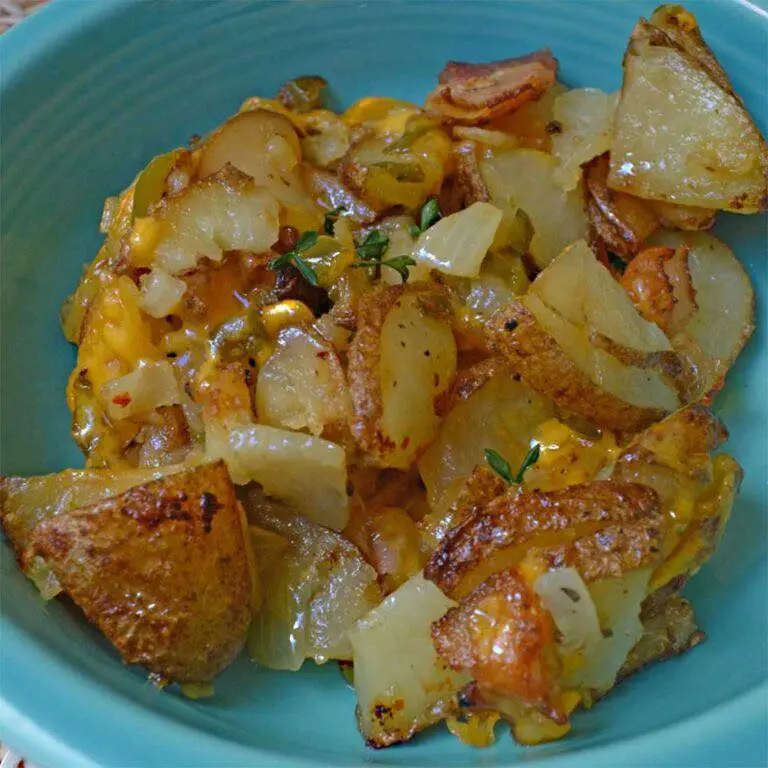 Titelbild für OVEN FRIED POTATOES & ONIONS