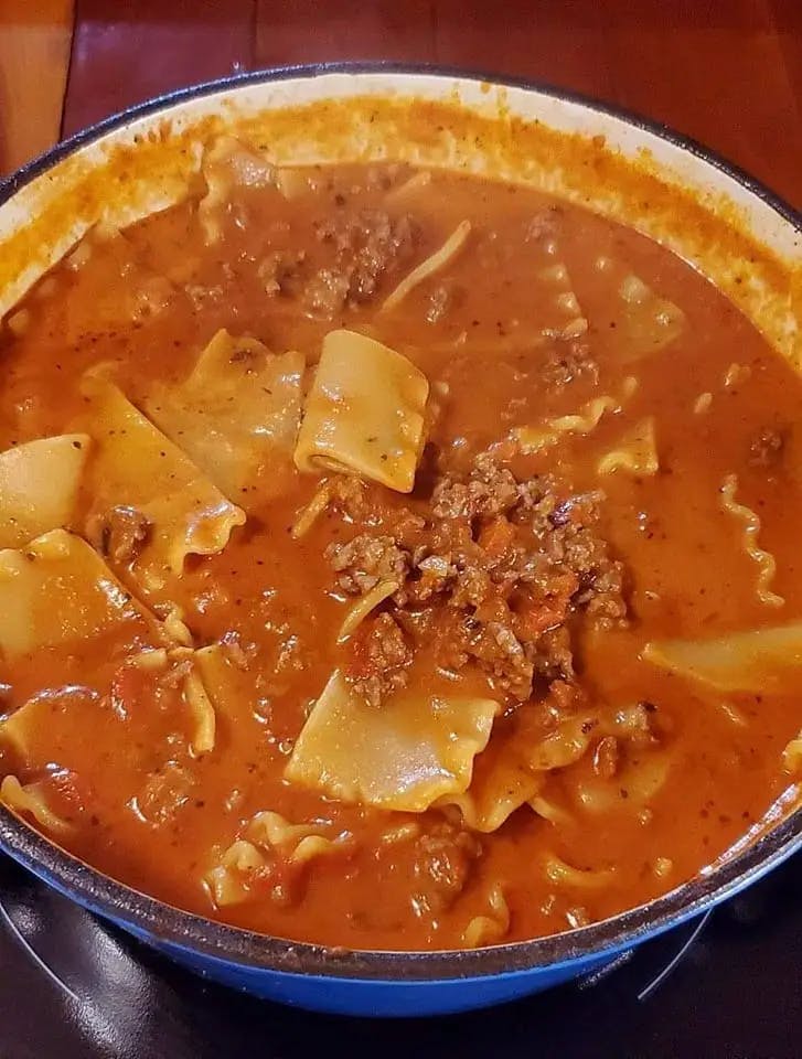 Titelbild für One Pot Lasagna Soup