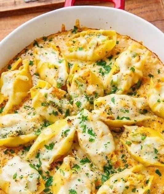 Titelbild fΓΌr Stuffed cheese shells