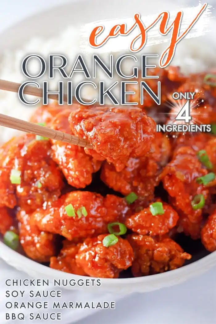 Titelbild für 4 Ingredient Orange Chicken