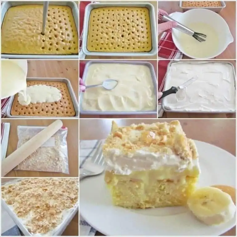 Titelbild für Lush Banana Pudding Cake !