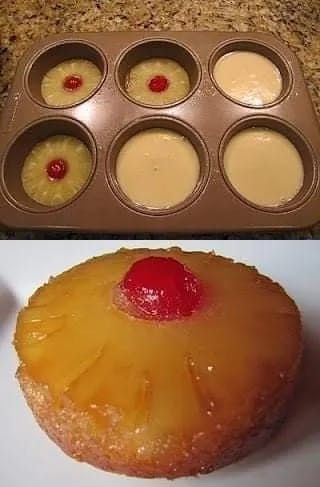 Titelbild für Pineapple Upside-Down Cupcakes