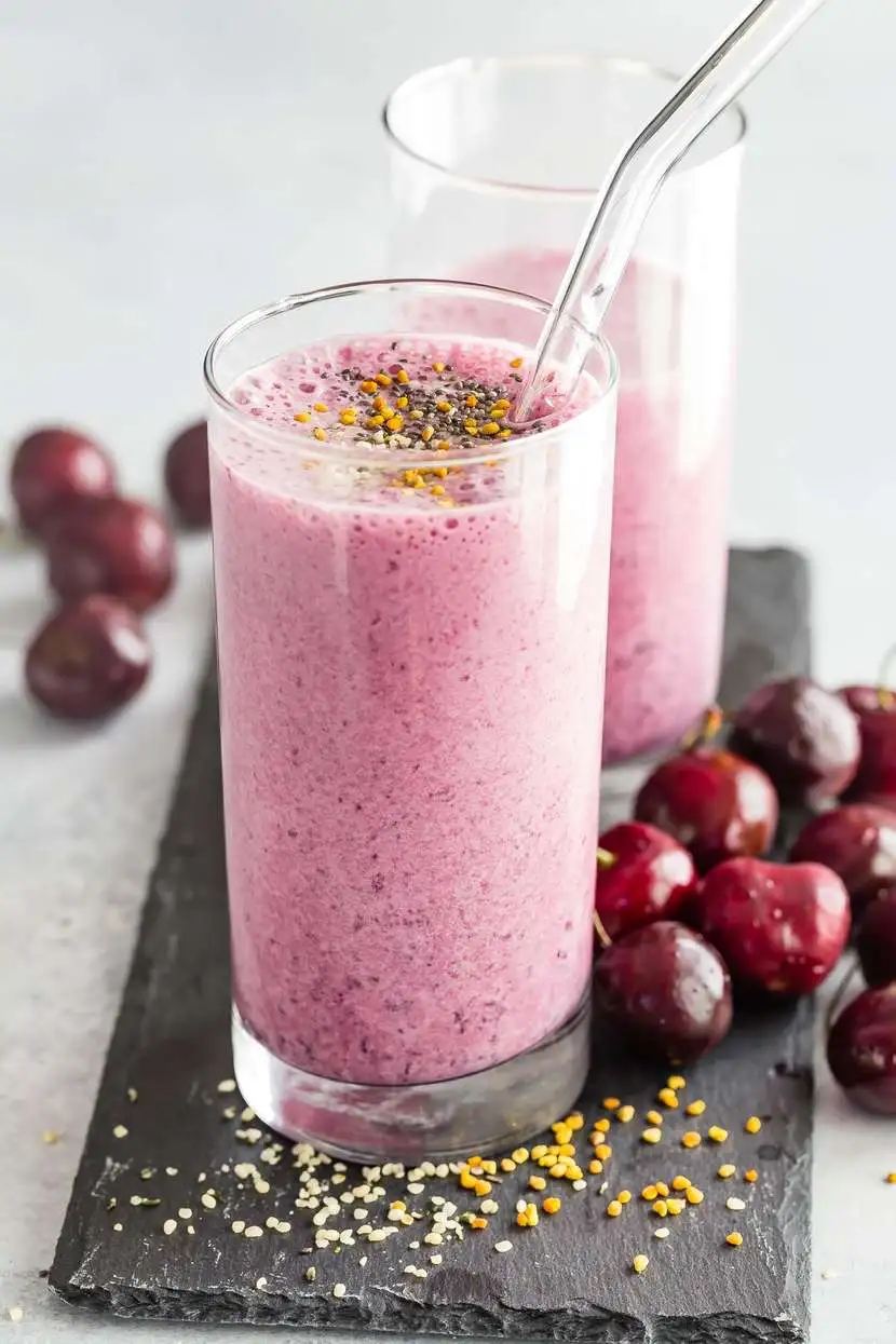 Titelbild für Cherry Vanilla Smoothie
